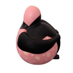 Ballerine assise rose moyenne