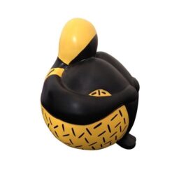 Ballerine assise jaune XS