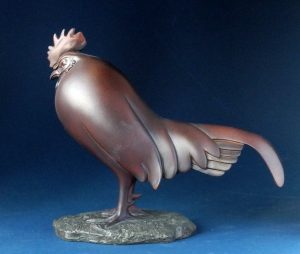 Pompon "Coq Dormant"