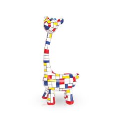 Standing Giraffe Mondriaan medium