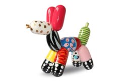 Ballon Chien Multicolore Moyen