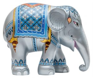 NVO Media Royal Elephant Silver Kunst en Kadootjes
