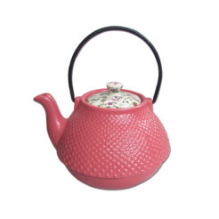 Japanse theepot "okashi" pink  Kunst en Kadootjes