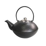 Japanse theepot "Takeshi" zwart Kunst en Kadootjes