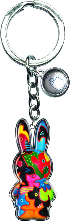 Keychain mies van hout Kunst en Kadootjes