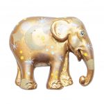 3D magneet sparkeling gold Kunst en Kadootjes