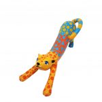 Stretching Cat dots Kunst en Kadootjes