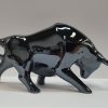 Stier Glans Wit Medium Kunst en Kadootjes