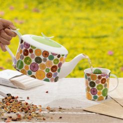 Theepot Citrus Kunst en Kadootjes