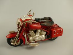 Motor met zijspan Kunst en Kadootjes