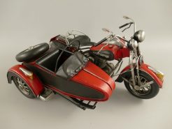 Motor met zijspan Kunst en Kadootjes