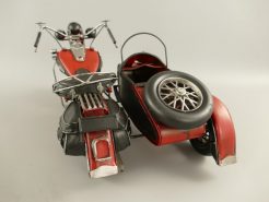 Motor met zijspan Kunst en Kadootjes