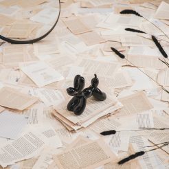 Balloon Dog Black Small Kunst en Kadootjes