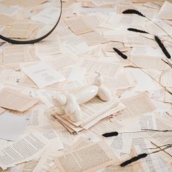 Teckel Balloon Dog White Kunst en Kadootjes