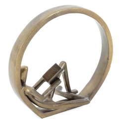 Liggende lezer Goud Kunst en Kadootjes