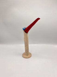 Cigogne à bec rouge