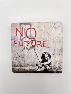 Banksy Tuile 'No Future'