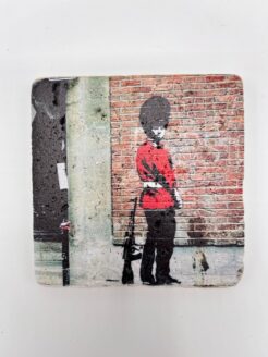 Banksy Tuile 'Queens Guard'