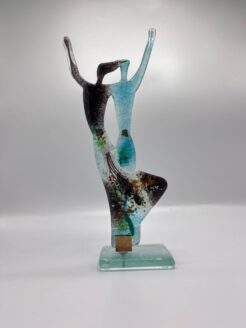 Couple Jazz Noir & Turquoise