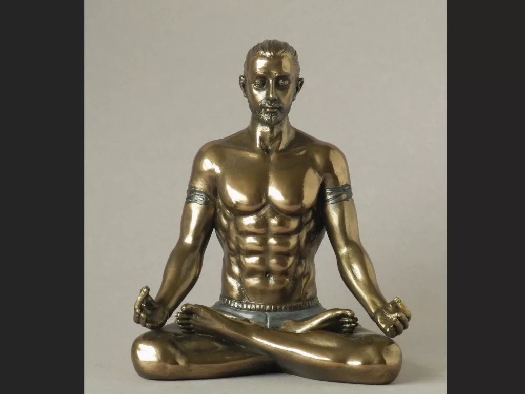 Body Talk Yoga – Position du lotus, tatoué