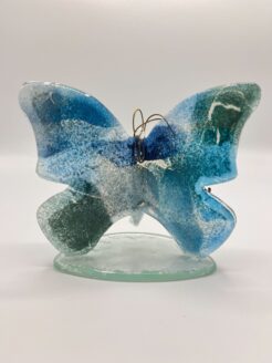 Papillon de verre – Bleu feu