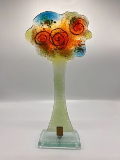 Arbre de verre - Vert clair