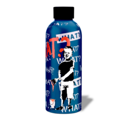 Bouteille d'eau double Graffiti de Banksy 500 ml - Quoi ?