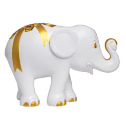 Tirelire Ellybank Golden Bowie 15 cm - Elephant Parade