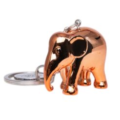 Porte-clés Elephant Parade - Chrome Or Rose
