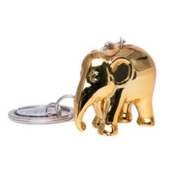 Porte-clés Elephant Parade - Chrome Gold