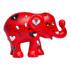 Ellybank Saving All My Love For You 15cm - Elephant Parade Spaarpot