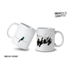 Mug en céramique Banksy 325 ml - Birds