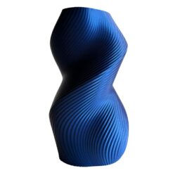 Vase multicolore « Siluet » (bleu/violet/noir) 20 cm
