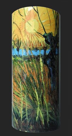 Vase van Gogh « Saules têtards au coucher du soleil »