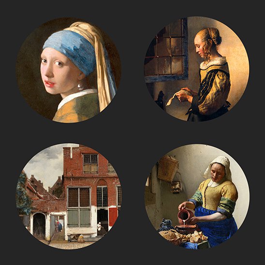 Dessous de verre Vermeer