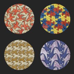 Dessous de verre Escher