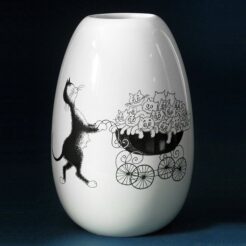 Vase Dubout - Famille nombreuse (rond)
