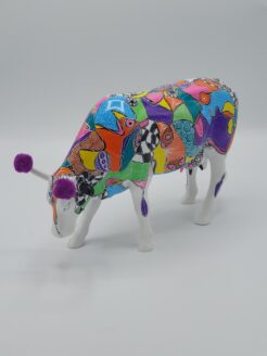 N'en faites pas trop, par Ellen Moorman - CowParade Large (unique)