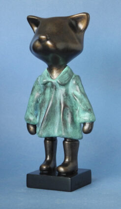 Chat Lizzy couleur bronze (Jacky Zegers)
