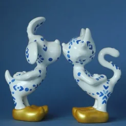 Jacky Zeger - This is love (Bleu de Delft avec de l'or)