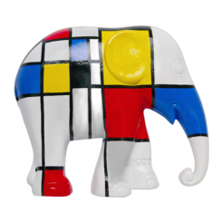 3D Aimant 7cm – Hommage to Mondriaan