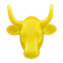 Aimant CowParade Jaune