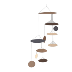 Art suspendu – OVNI (Marron)