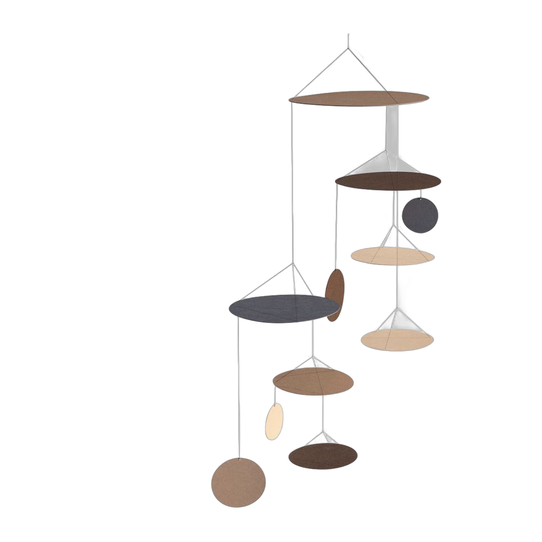 Art suspendu – OVNI (Marron)