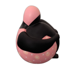 Ballerine assise rose petite
