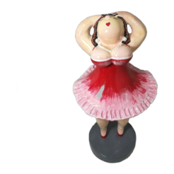 Couples dansant - Ballerine Rouge