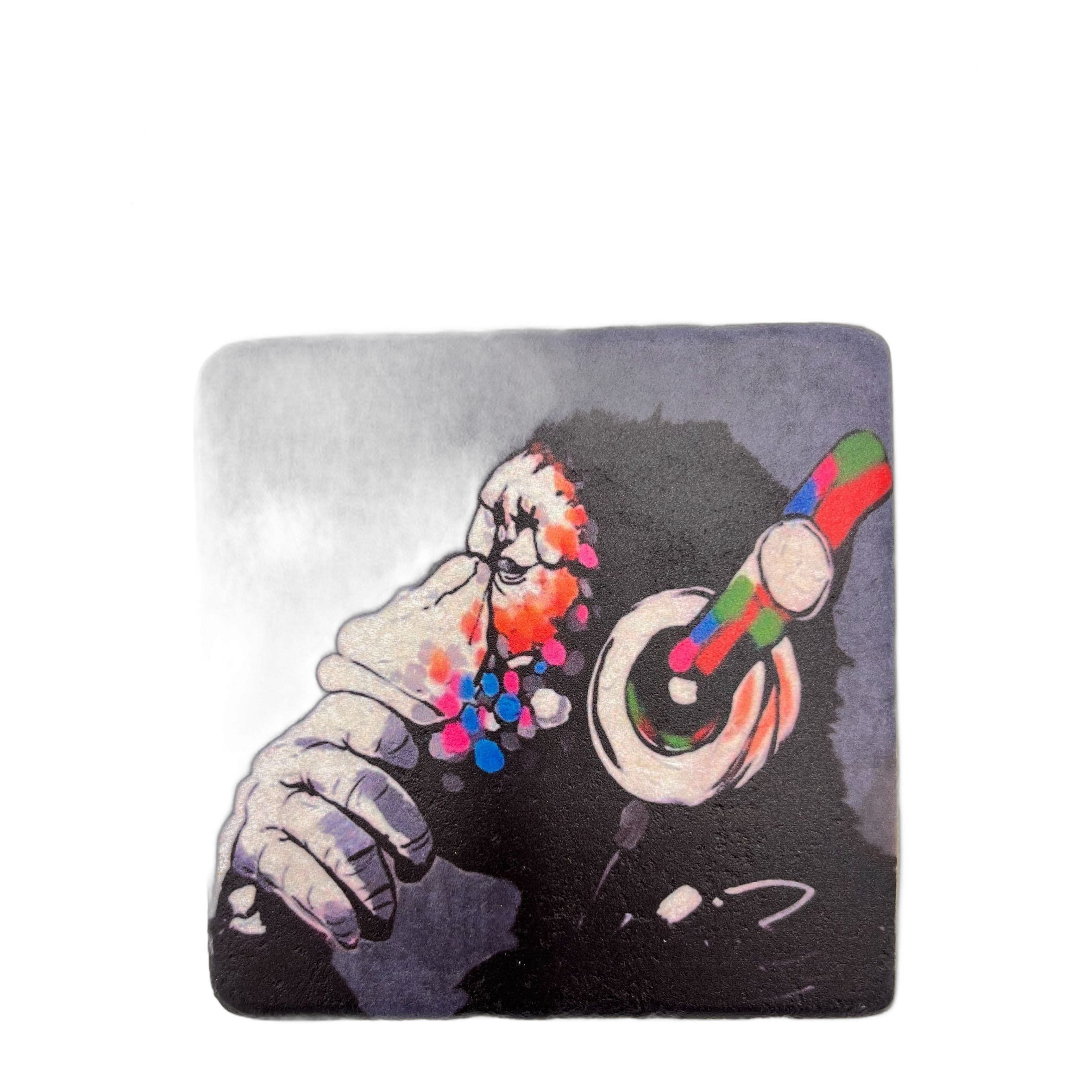 Banksy Tuile ‘DJ Monkey’