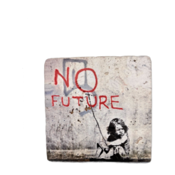 Banksy Tuile ‘No Future’