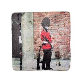 Banksy Tuile ‘Queens Guard’