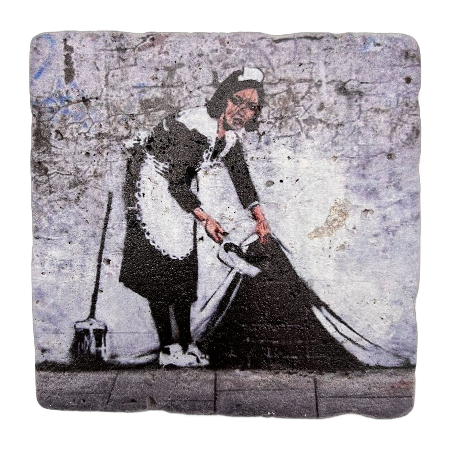 Banksy Tuile ‘Sweep It Under the Carpet’